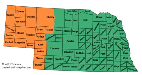 lincoln ne time zone|nebraska central time zone map.